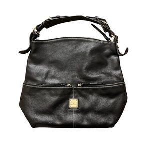 Dooney & Bourke 1975 Dillen Leather Hobo Shoulder Bag